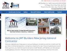 Tablet Screenshot of jmtbuildersnj.com